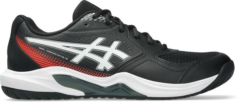 アシックス メンズ シューズ スニーカー ASICS Mens GELDEDICATE 9 Tennishoes BlackWhite ホワイト