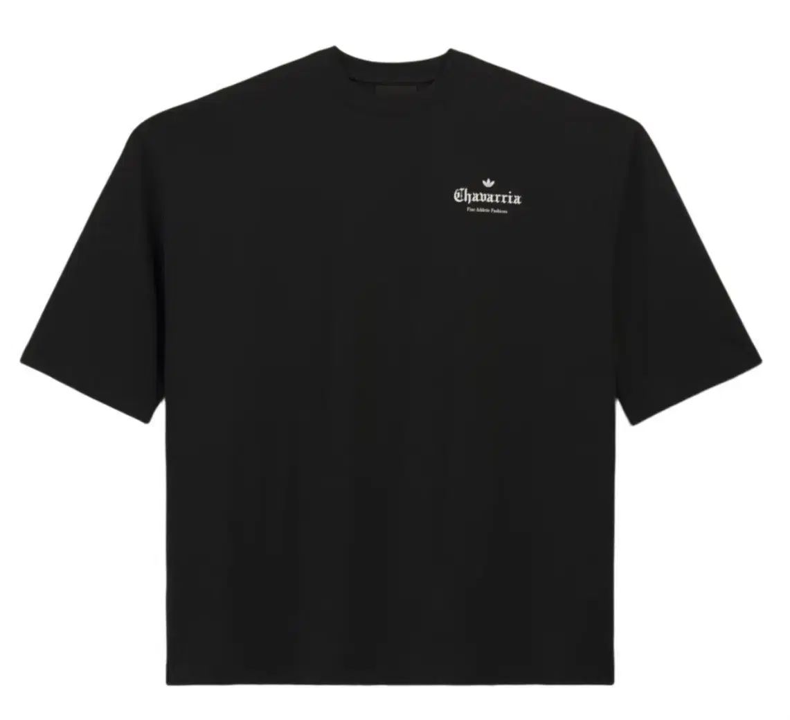アディダス x ウィリーチャバリア ロゴ ショートスリーブ Tシャツ ブラック Lサイズ