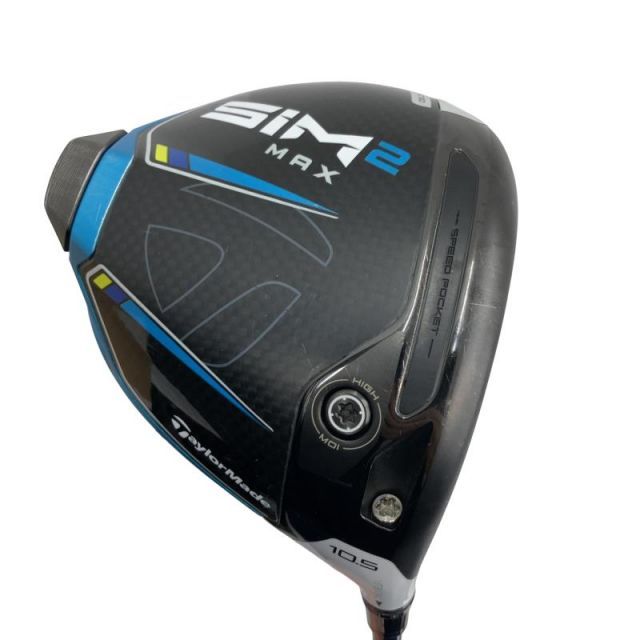 【中古】 テーラーメイド SIM2 MAX 10.5° ドライバー DR TENSEI BLUE TM50(SIM2 DR) (フレックスSR) メンズ 男性用 右利き 右用 Cランク ゴルフクラブ