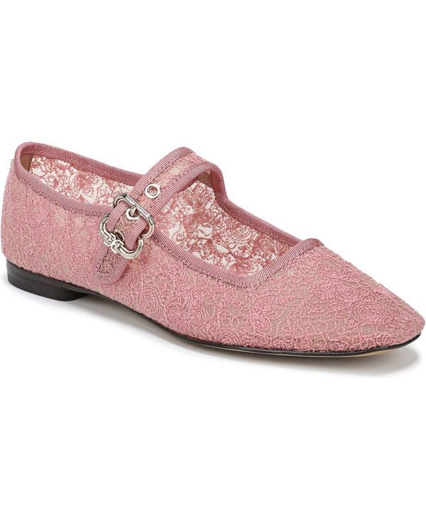 サムエデルマン レディース シューズ パンプス メッシュ Sam Edelman Womens Michaela Mesh Mary Jane Flats Winter Mauve