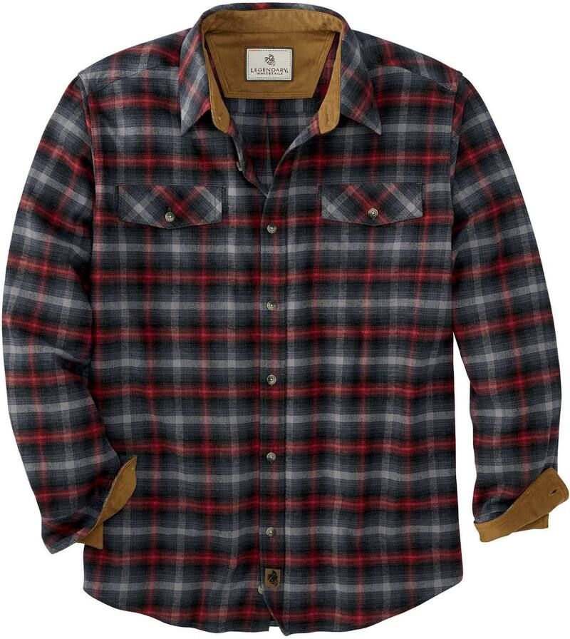 レジェンダリーホワイトテイルズ レディース トップス Tシャツ Mens Legendary Whitetails Legendary Stretch Casual Flannel Shirt Cri