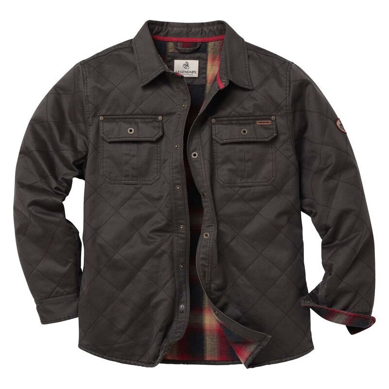 レジェンダリーホワイトテイルズ レディース アウター ジャケット・ブルゾン キルティング シャツ Mens Legendary Whitetails Quilted Journeyman Flanne