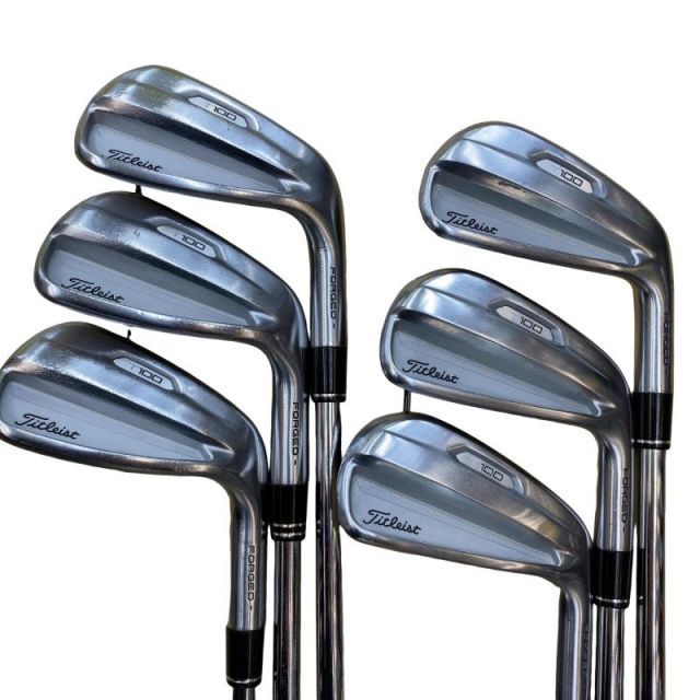 【中古】 タイトリスト Titleist T100S 6S アイアンセット IR リシャフト (フレックスその他) メンズ 男性用 右利き 右用 Dランク ゴルフクラブ