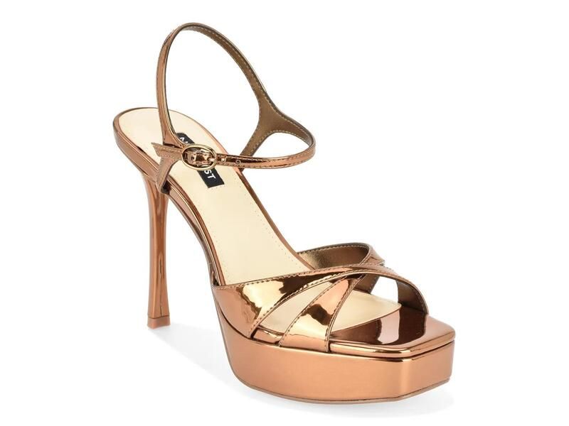 ナインウェスト レディース シューズ サンダル プラットフォーム Nine WestTates Platform Sandal Bronze