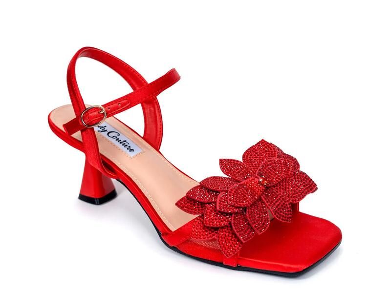 レディクチュール レディース シューズ サンダル Lady CoutureLori Sandal Red レッド