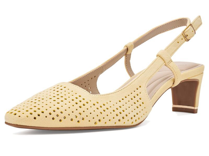 ケネスコール レディース シューズ ヒール Kenneth Cole New York Marbella Perf Lemon Suede