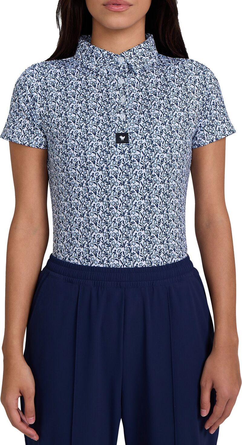 バッドバーディー レディース トップス ポロシャツ Bad Birdie Womenshort Sleeve Performance Golf Polo Baby Bloomer