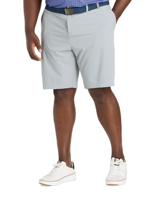 キャラウェイ メンズ ボトムス ハーフパンツ・ショーツ トール ショートパンツ Callaway Big Tall Premium FlatFront Golf Shorts Concrete