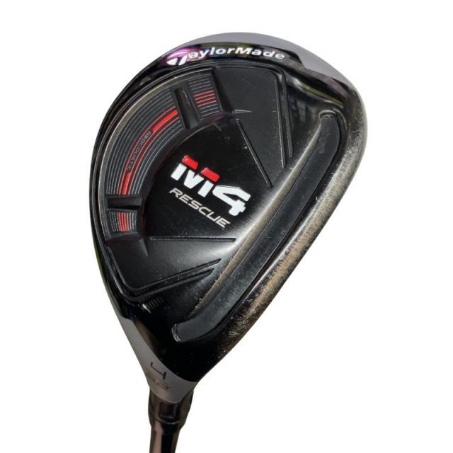 【中古】 テーラーメイド M4(2021) U4 ユーティリティ UT Fujikura ATMOS Red 7 (フレックスS) メンズ 男性用 右利き 右用 Cランク ゴルフクラブ
