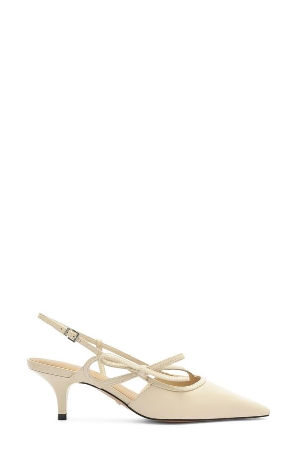 アレッツォ レディース シューズ ヒール Arezzo Tessa Pointed Toe Slingback Pumpanacota｜ハイヒール・パンプス