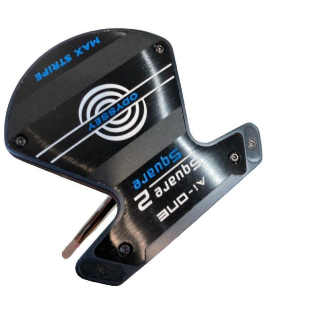 【中古】 オデッセイ Ai-ONE SQUARE 2 SQUARE MAX STRIPE 33インチ パター PT STROKE LAB 90 スチール (フレックスその他) メンズ 男性用 右利き 右用 Bランク ゴルフクラブ