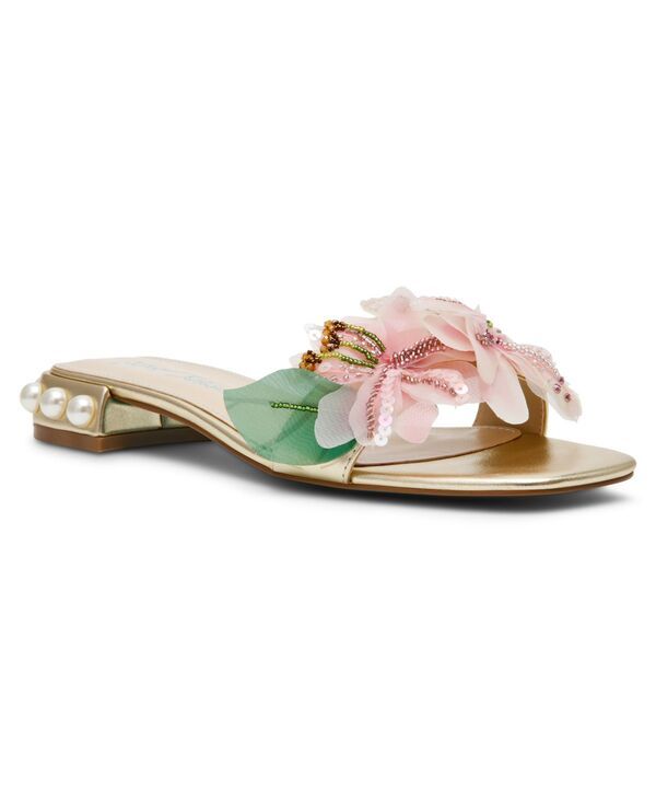 ベッツィジョンソン レディース シューズ スリッポン・ローファー フラワー柄 サンダル フラワー Betsey Johnson Womens Rosia Floral SlipOn Dressanda