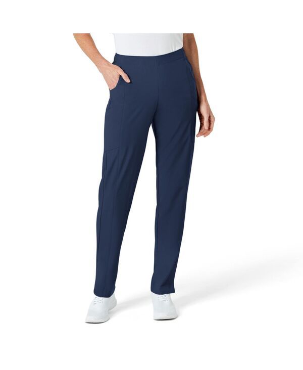 ウィンク レディース ボトムス カジュアルパンツ Wink Womens W123 Flat Front Cargo Scrub Pant Navy ネイビー