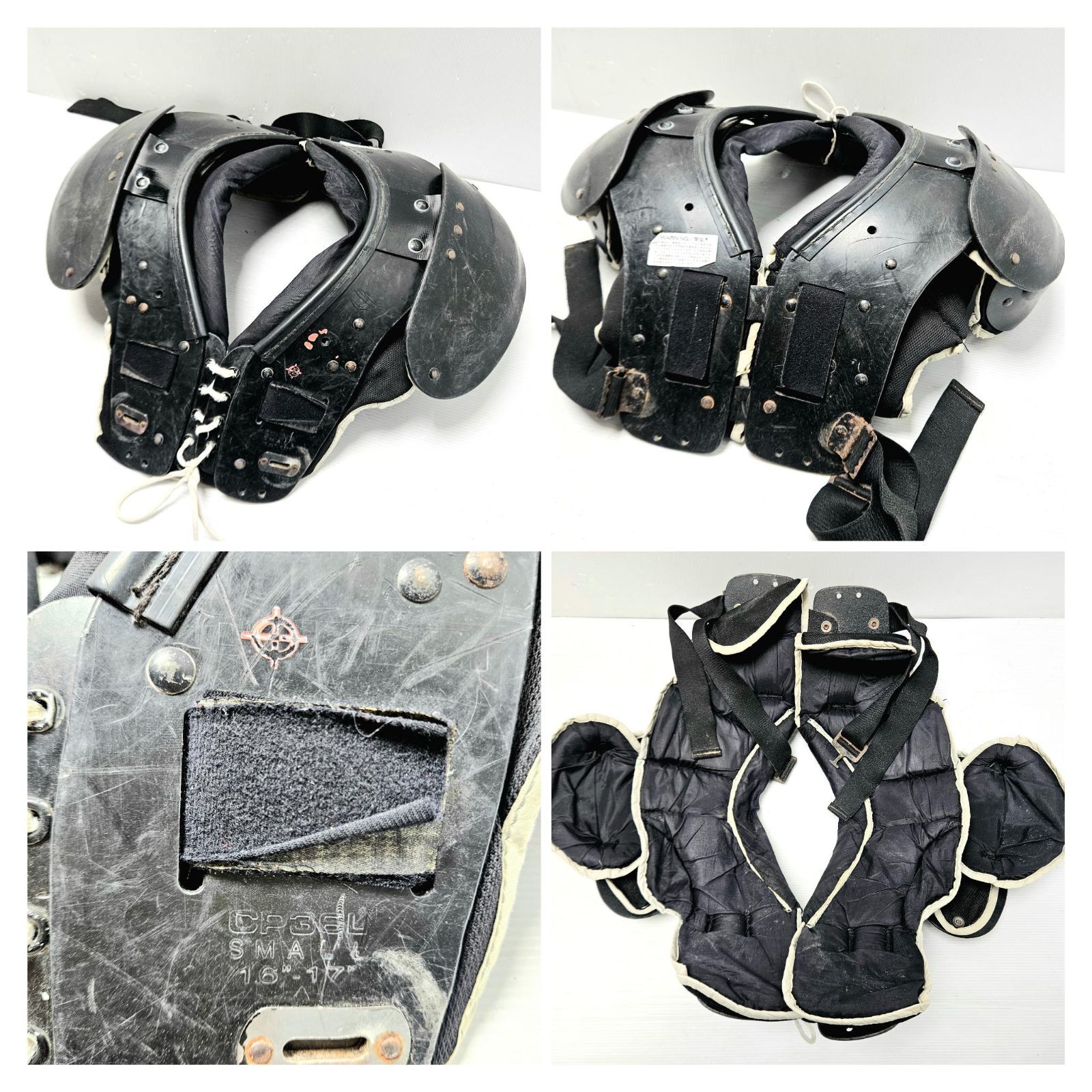 送料無料◇COMBAT◇アメフトショルダーパッドCP36L SMALLサイズ QB