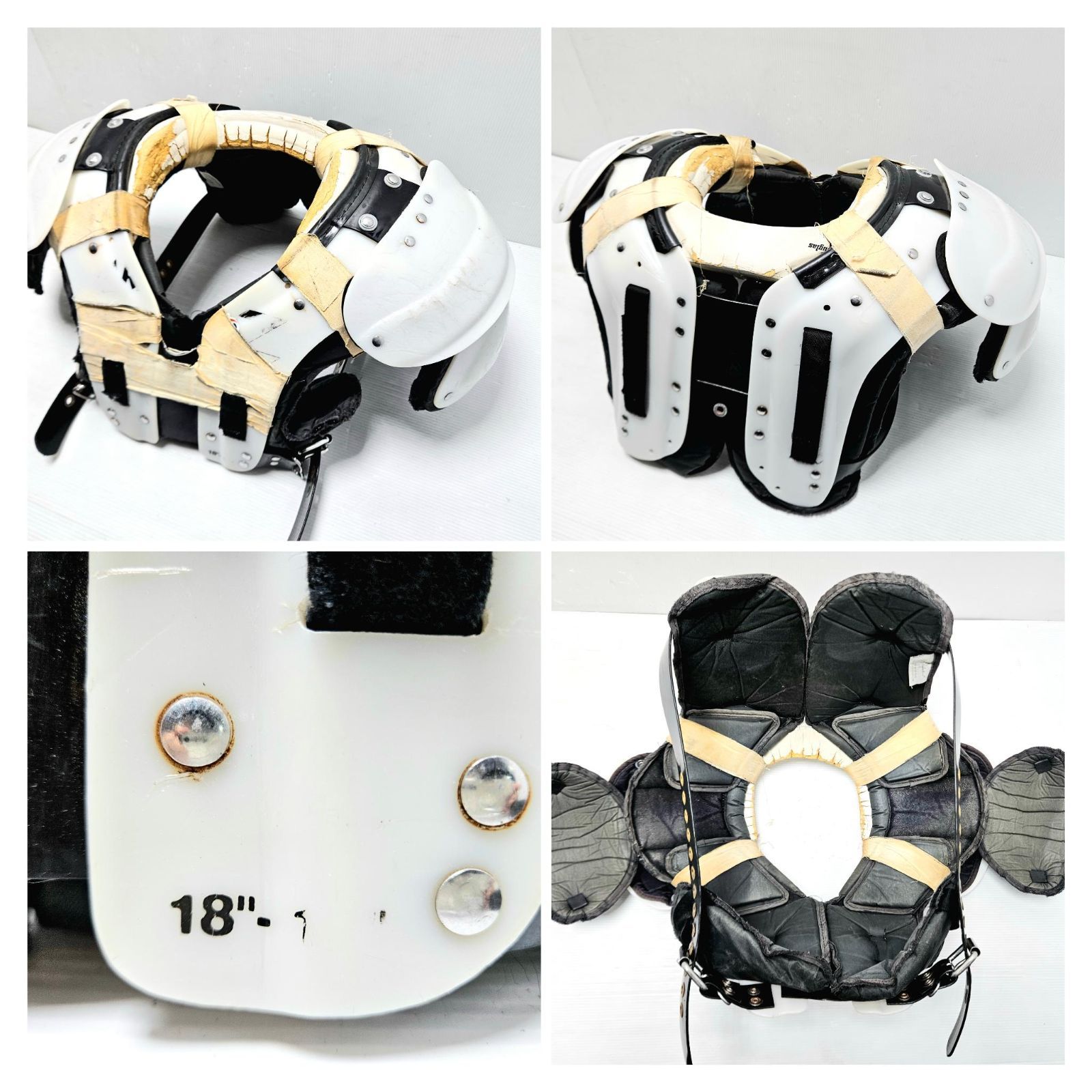 ジャンク】 アメフト ショルダーパッド 6台セット Douglas QBAT CP36L