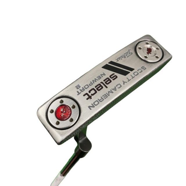 【中古】 タイトリスト SCOTTY CAMERON select NEWPORT 2 34インチ パター PT スチール (フレックスその他) メンズ 男性用 右利き 右用 Dランク ゴルフクラブ