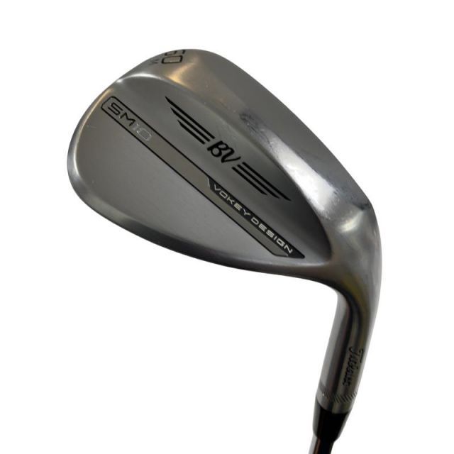 【中古】 タイトリスト VOKEY SPIN MILLED SM10 ツアークロム 60°/08°M ウェッジ WG Dynamic Gold (フレックスS) メンズ 男性用 右利き 右用 Cランク ゴルフクラブ