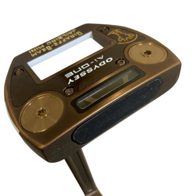 【中古】 オデッセイ Ai-ONE GIRAFFE-BEAM JAILBIRD MINI 34インチ パター PT STROKE LAB 90 スチール (フレックスその他) メンズ 男性用 右利き 右用 Bランク ゴルフクラブ