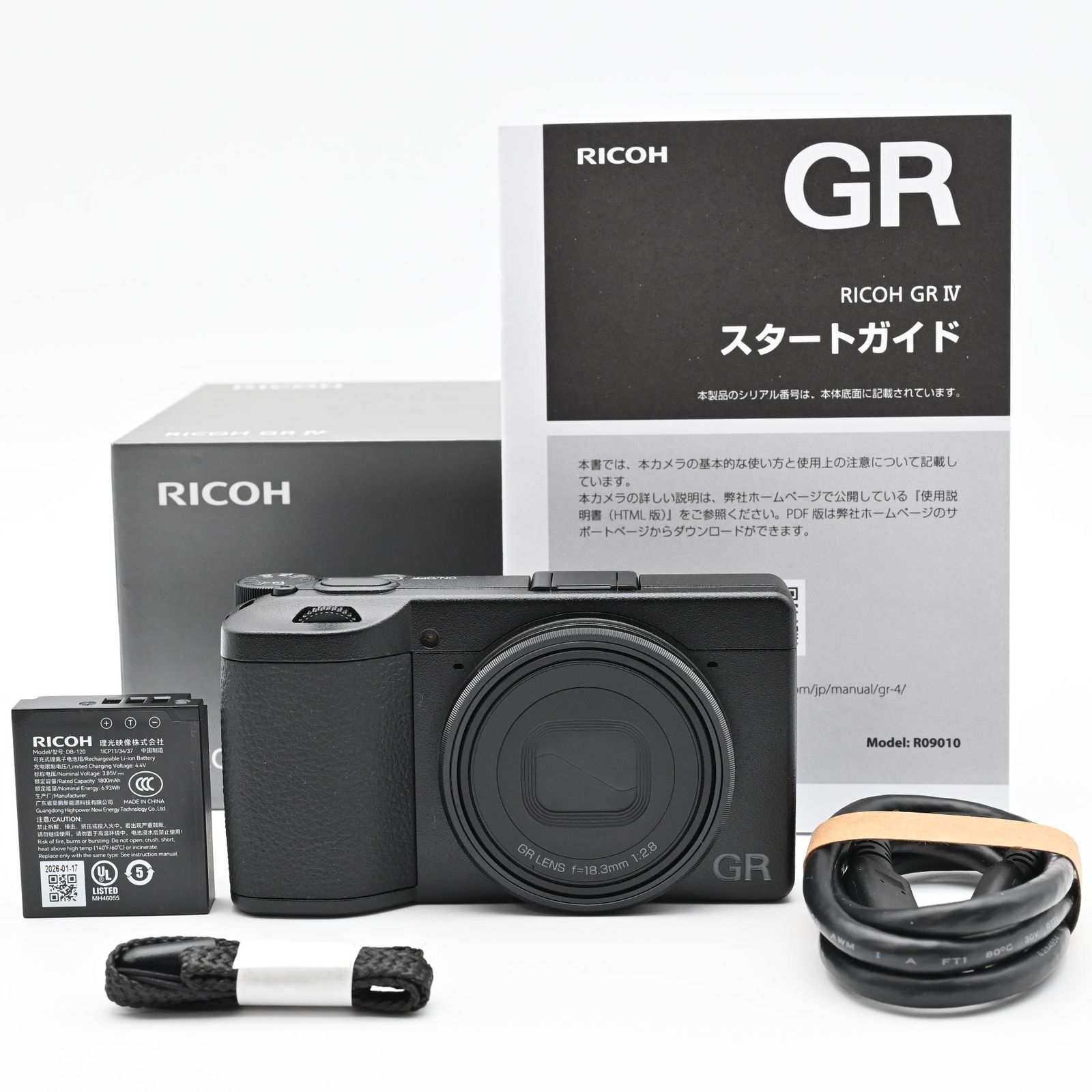 RICOH GR IV ショット数 6回 ほぼ新品