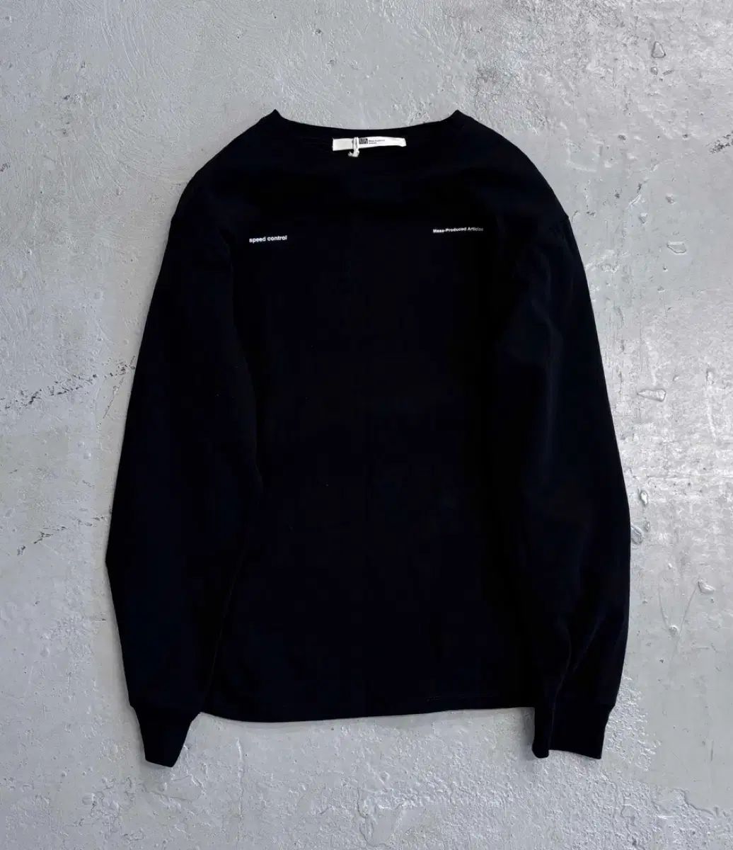 プラスチックプロダクト ロングスリーブTシャツ ブラックS