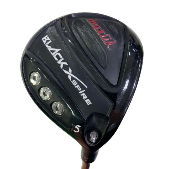 【中古】 muziik muziik BLACK XSPIRE 5W フェアウェイウッド FW 純正特注シャフト (フレックスS) メンズ 男性用 右利き 右用 Bランク ゴルフクラブ