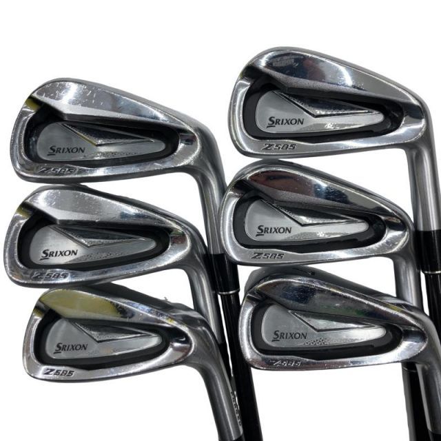 【中古】 ダンロップ SRIXON Z585 6S アイアンセット IR Miyazaki for IRON (フレックスS) メンズ 男性用 右利き 右用 Cランク ゴルフクラブ 34,242円