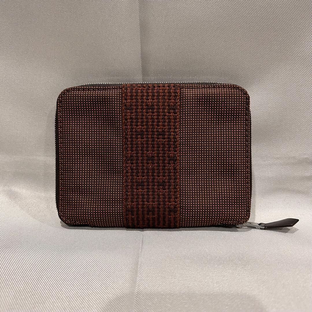 極美品 HERMES エルメス パースPM エールライン 二つ折り財布 ジッピー