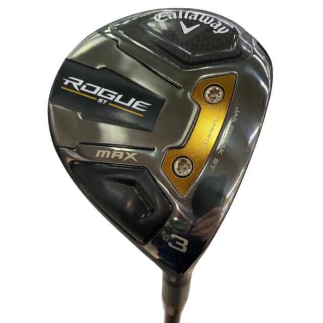 【中古】 キャロウェイ ROGUE ST MAX 3W フェアウェイウッド FW VENTUS 5 for CW(ROGUE ST FW) (フレックスSR) メンズ 男性用 右利き 右用 Cランク ゴルフクラブ