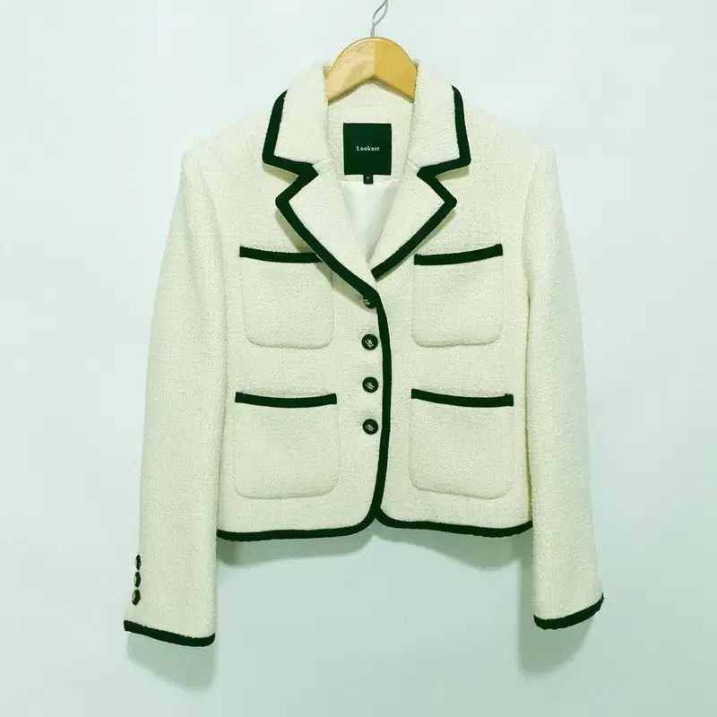 LOOKAST SUJI コンビ ツイード ジャケット M_W0783