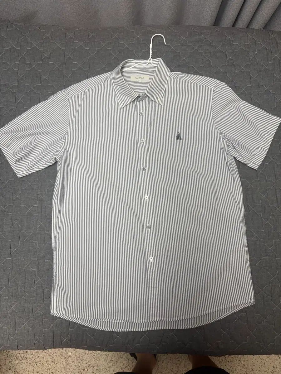BEAN POLE ストライプ 半袖 シャツ L