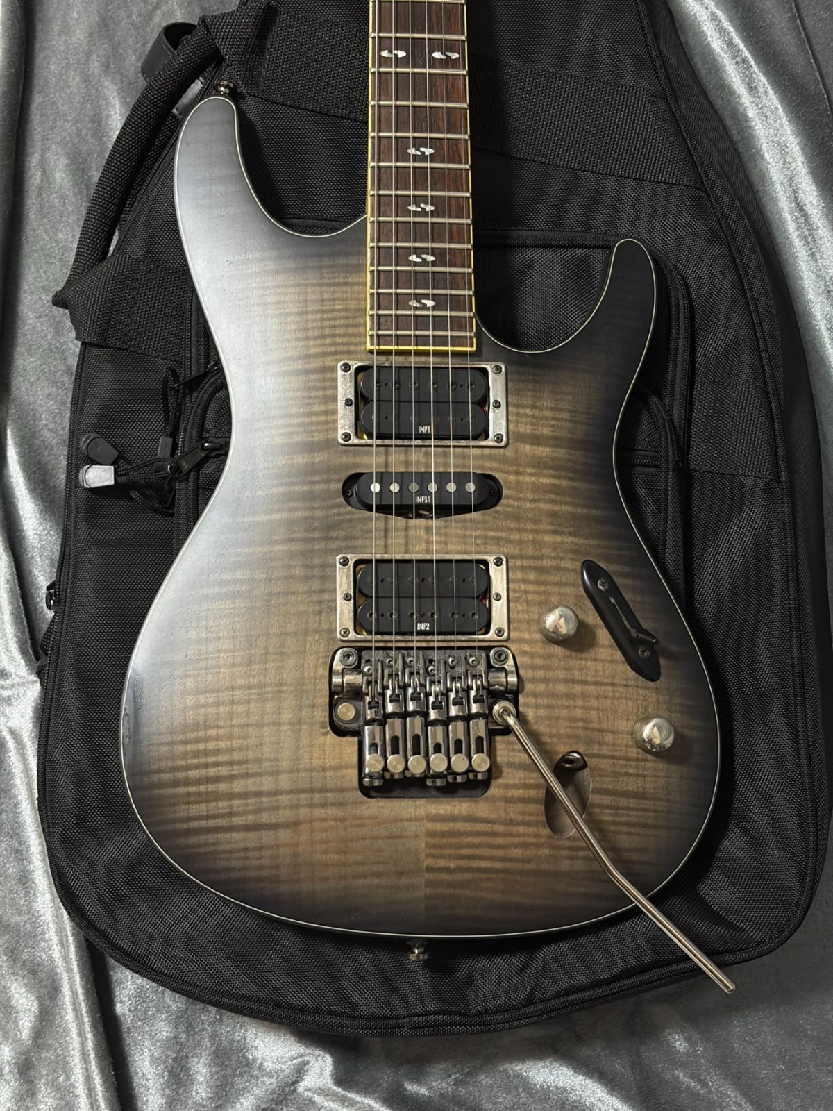 Ibanez アイバニーズ S670FM 2007年製 フレイムメイプルトップ ZR