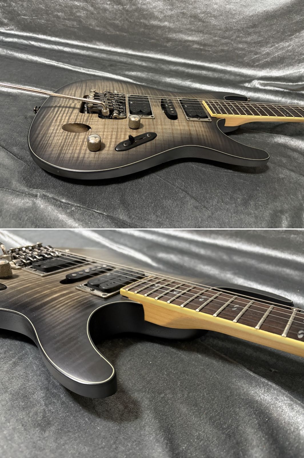 Ibanez アイバニーズ S670FM 2007年製 フレイムメイプルトップ ZR