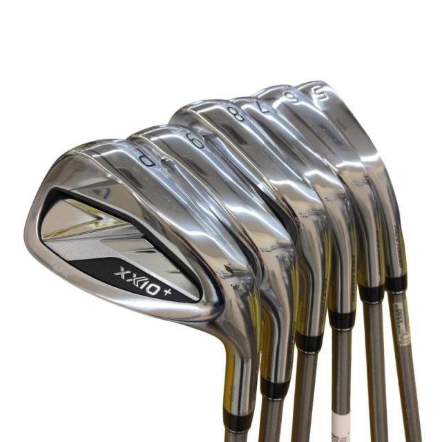 【中古】 ダンロップ XXIO(2026) プラス 7S アイアンセット IR 純正特注シャフト (フレックスX) メンズ 男性用 右利き 右用 Cランク ゴルフクラブ