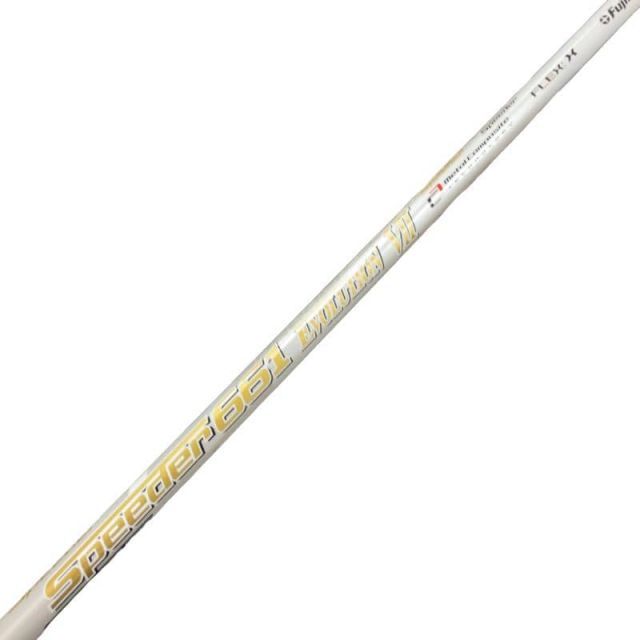 【中古】 コブラスリーブ付き(OPTM系) フジクラドライバー用 シャフト Speeder 661 EVOLUTION VII (フレックスX)Cランク ゴルフクラブ