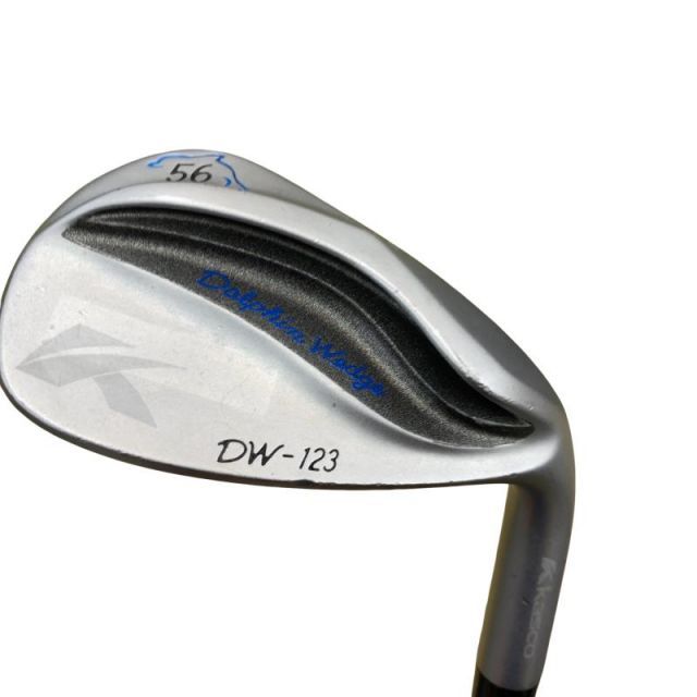 【中古】 キャスコ Dolphin Wedge DW-123 シルバー 56° ウェッジ WG Dolphin DP-231 (フレックスその他) メンズ 男性用 右利き 右用 Cランク ゴルフクラブ