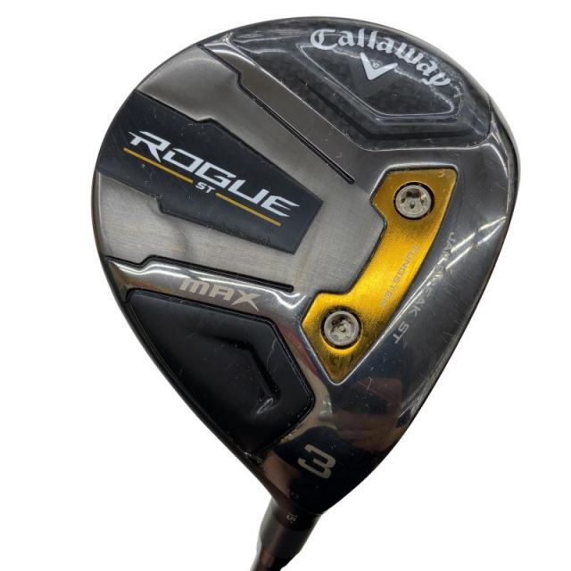 【中古】 キャロウェイ ROGUE ST MAX 3W フェアウェイウッド FW VENTUS 5 for CW(ROGUE ST FW) (フレックスSR) メンズ 男性用 右利き 右用 Cランク ゴルフクラブ
