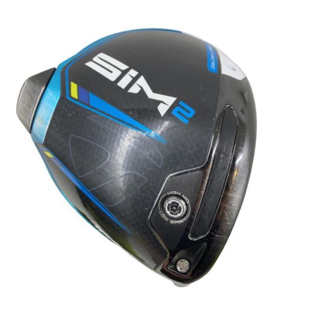 【中古】 テーラーメイド SIM2 9° ドライバー DR 純正特注シャフト (フレックスS) メンズ 男性用 右利き 右用 Cランク ゴルフクラブ