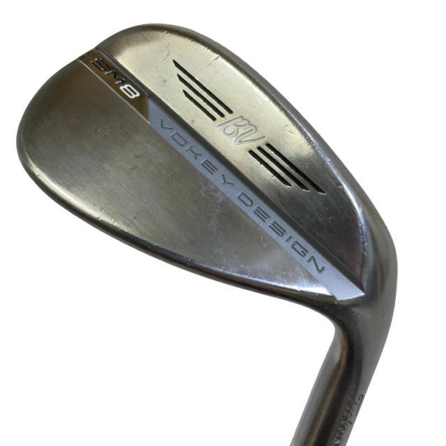 【中古】 タイトリスト VOKEY SPIN MILLED SM8 ツアークロム 56°/14°F ウェッジ WG NS PRO 950GH neo (フレックスS) メンズ 男性用 右利き 右用 Cランク ゴルフクラブ