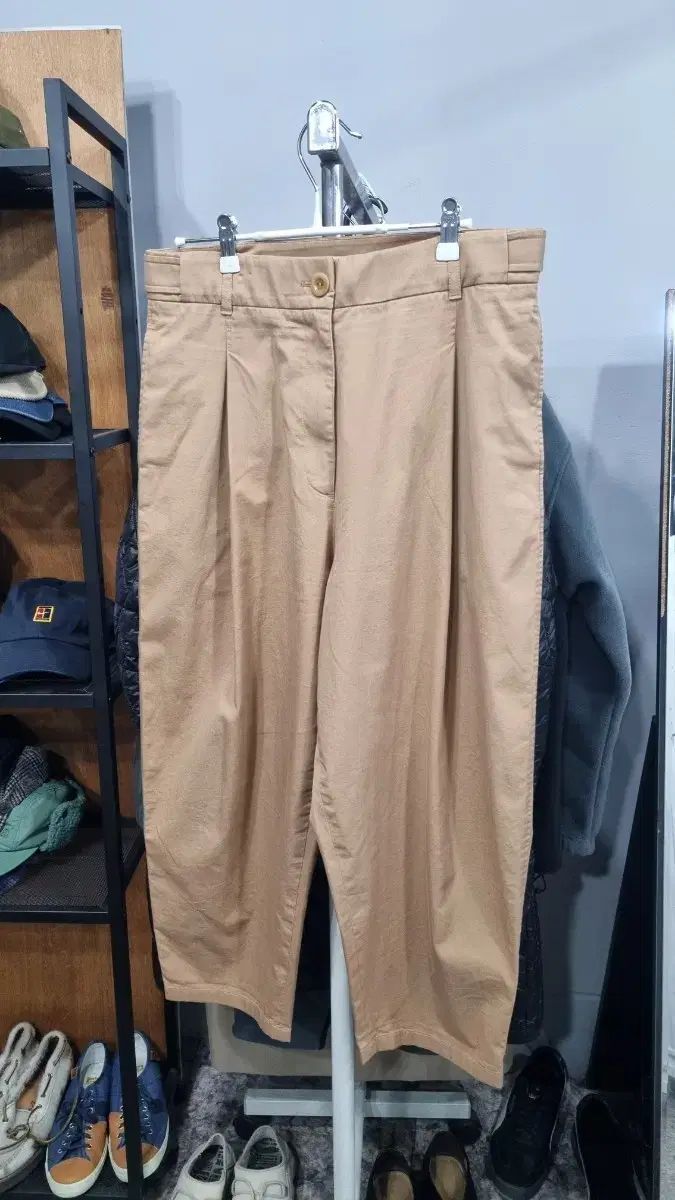 レディース夏ワイドバギーバルーンコットンパンツ (COS商品) 40size