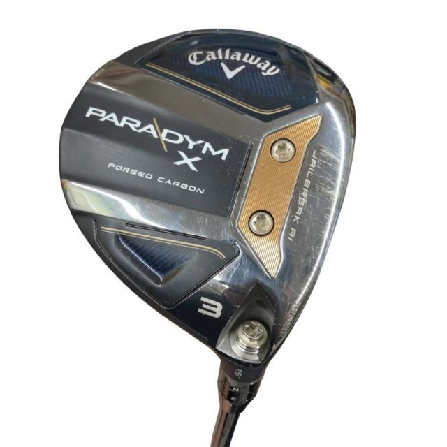 【中古】 キャロウェイ PARADYM X 3W フェアウェイウッド FW リシャフト (フレックスその他) メンズ 男性用 右利き 右用 Cランク ゴルフクラブ
