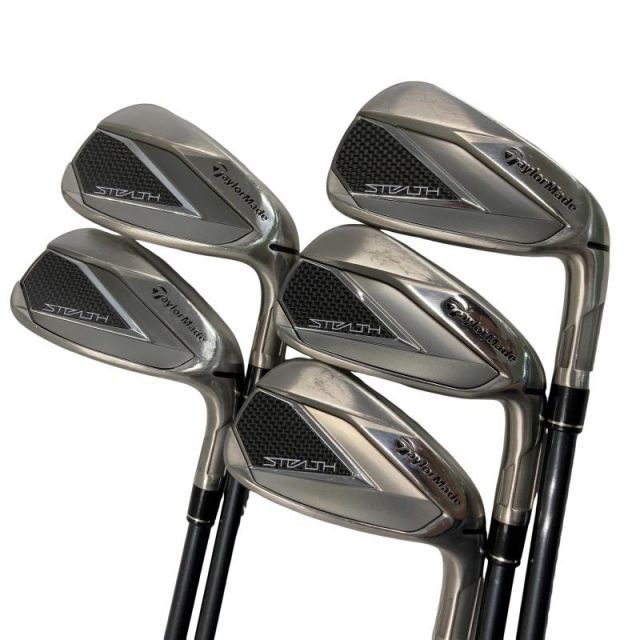 【中古】 テーラーメイド STEALTH 5S アイアンセット IR TENSEI RED TM60(STEALTH IR) (フレックスS) メンズ 男性用 右利き 右用 Cランク ゴルフクラブ