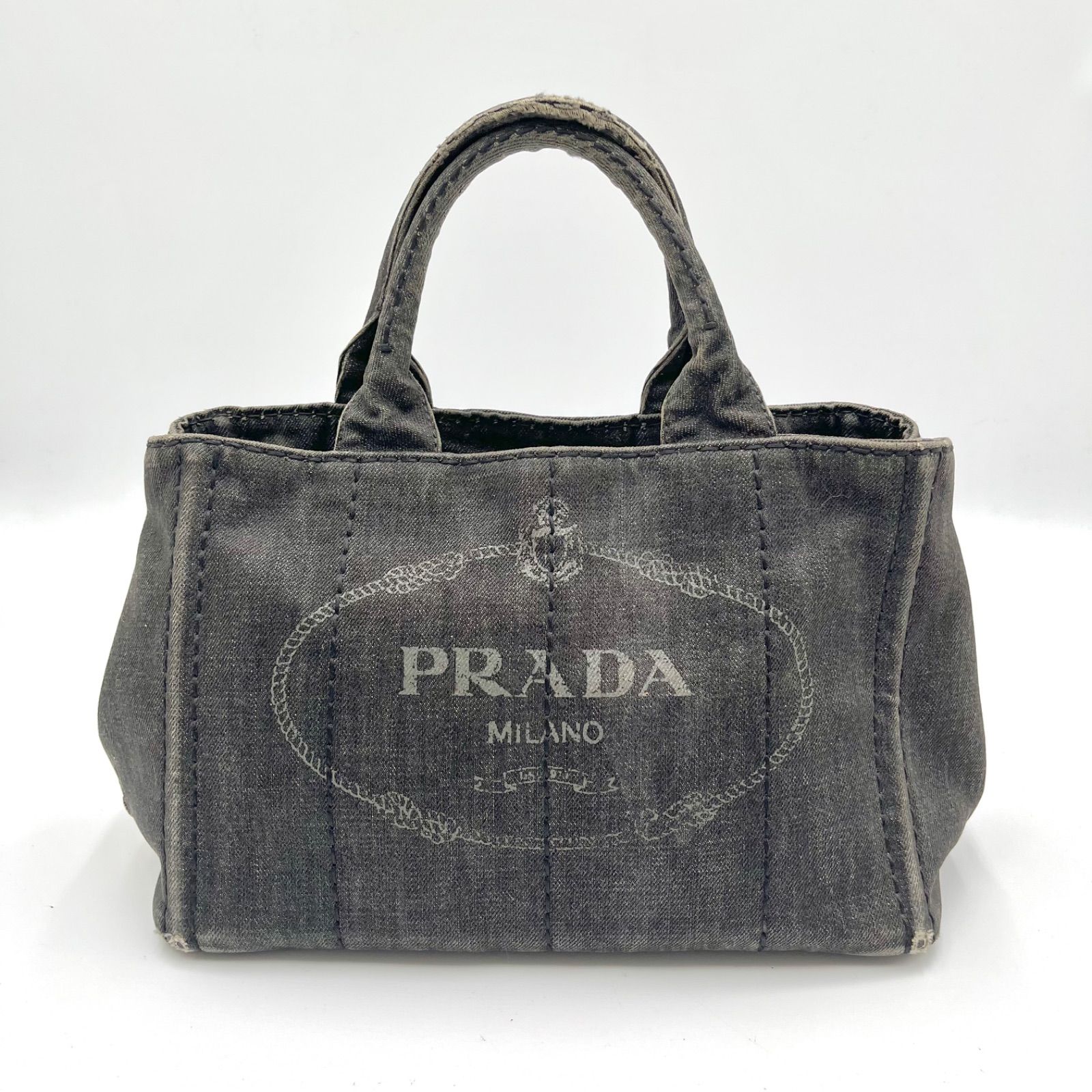 PRADA プラダ カナパ トートバッグ ハンドバッグ ブラック 黒