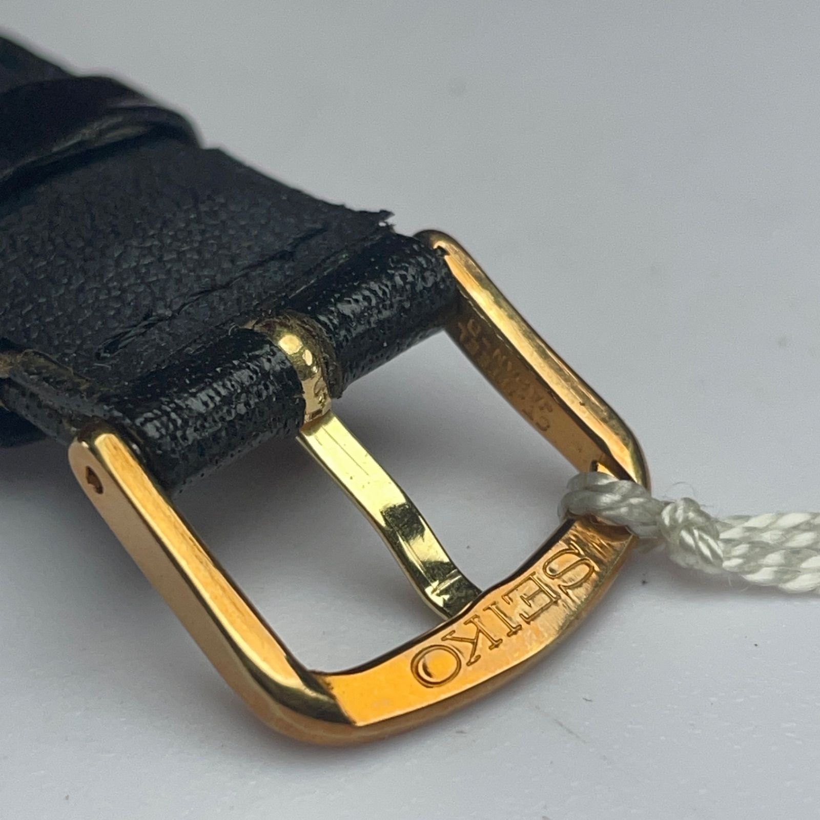 未使用保管品 純正尾錠 SEIKO セイコー スピリット 電池交換済 梨地