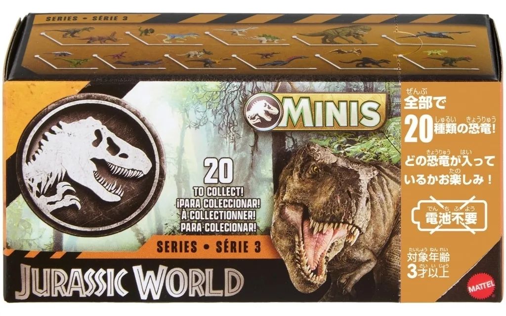 【新品】おもちゃ 【BOX】ジュラシック・ワールド ミニフィギュア ボックスアソート 2026 第3弾