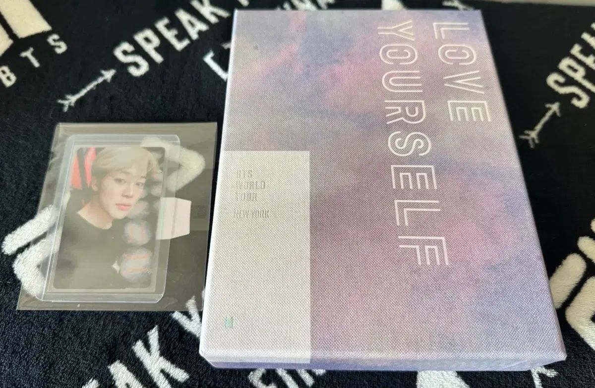 BTS ジミン JIMIN トレカ LOVE YOURSELF TOUR Europe Blu-ray