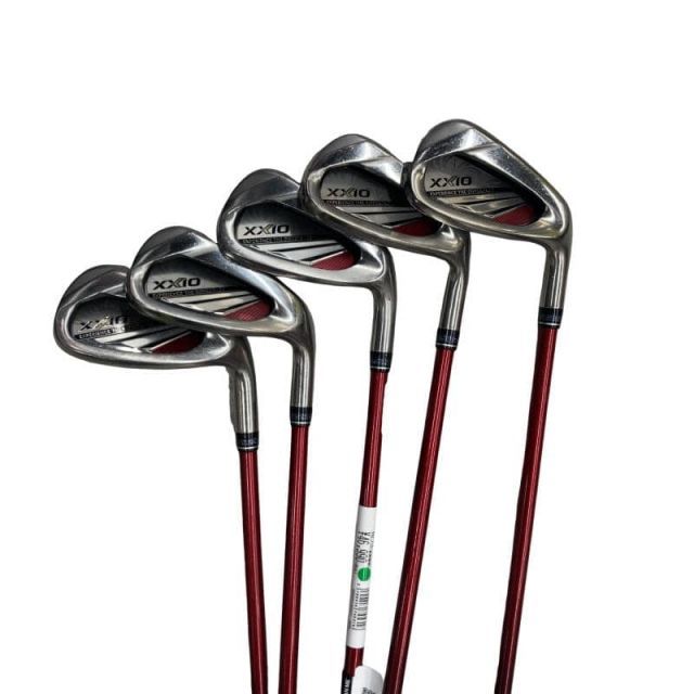 【中古】 ダンロップ XXIO(2020) 5S(レッド) アイアンセット IR XXIO MP1100(IR) レッド (フレックスR) メンズ 男性用 右利き 右用 Cランク ゴルフクラブ