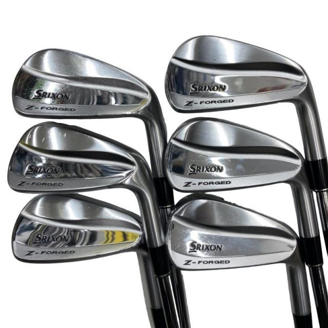 【中古】 ダンロップ SRIXON Z-FORGED 6S アイアンセット IR NS PRO MODUS3 TOUR120 (フレックスS) メンズ 男性用 右利き 右用 Cランク ゴルフクラブ