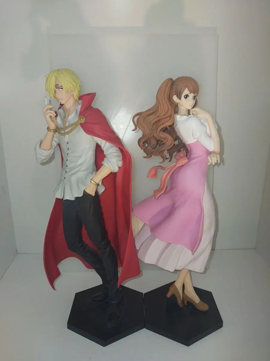 バンプレスト ONE PIECE グリッター サンジ＆シャーロット・プリン セットフィギュア