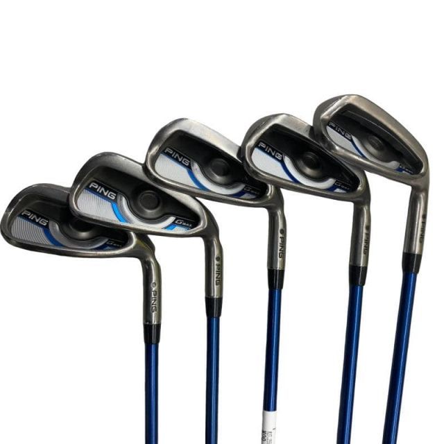 【中古】 ピン G MAX 5S アイアンセット IR CFS J50 (フレックスR) メンズ 男性用 右利き 右用 Cランク ゴルフクラブ