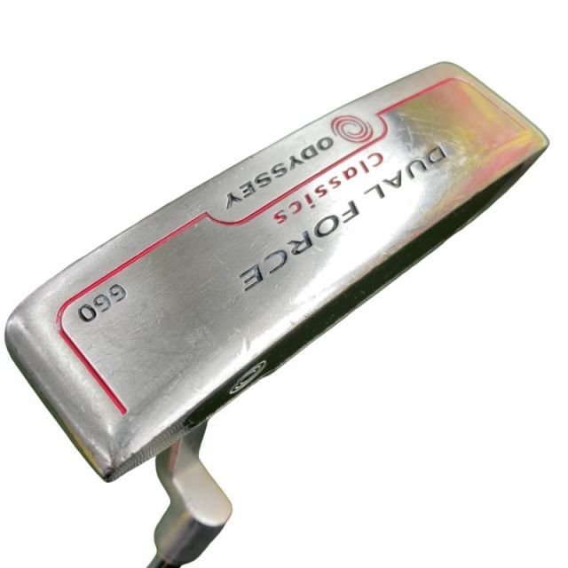 【中古】 オデッセイ DUAL FORCE Classics 660 34インチ パター PT スチール (フレックスその他) メンズ 男性用 右利き 右用 Dランク ゴルフクラブ 6,545円